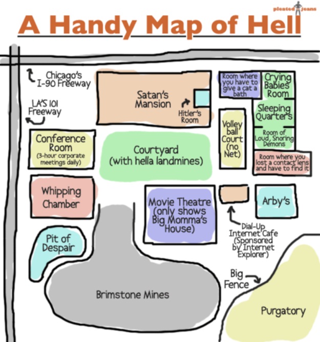 map of hell